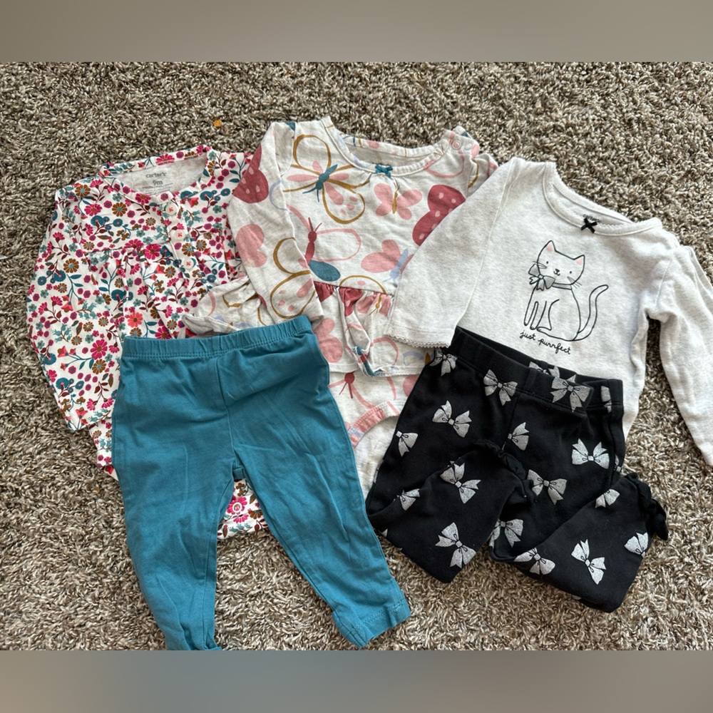 Baby girls 9M bundle